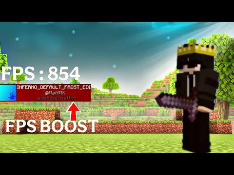 Best FPS Boost Texture Pack 🔥 200+ FPS on Low End Devices (1.21+)”