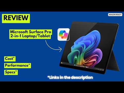 Microsoft Surface Pro 2024 Review Copilot+ PC, Snapdragon X Elite, OLED – Best 2-in-1 Laptop/Tablet?