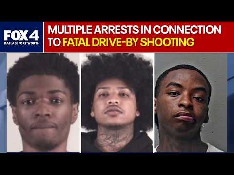 3 arrested in connection to fatal Fort Worth drive-by shooting