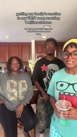 Family's Reaction to My First Song Reaching 1 Million Streams