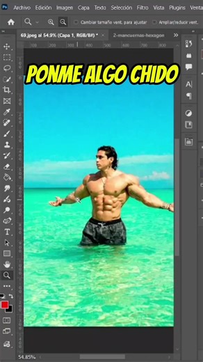 Editando fotos de seguidores con Photoshop