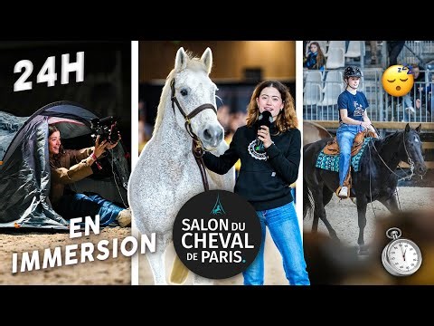 THEY ESCAPED IN THE MIDDLE OF THE NIGHT! 🧐 24 hours with Sligo and me at the Paris Horse Show 🐴