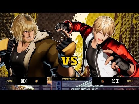 KEN vs ROCK: Fatal Fury City of the Wolves - Epic Showdown! COTW" #ps4 #cotw #fatalfury