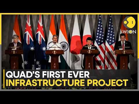 Quad Agrees to Jointly Build Port in Fiji Amid China's Influence | WION NEWS
