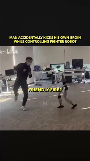 Mankind can now quite literally kick itself in the nuts