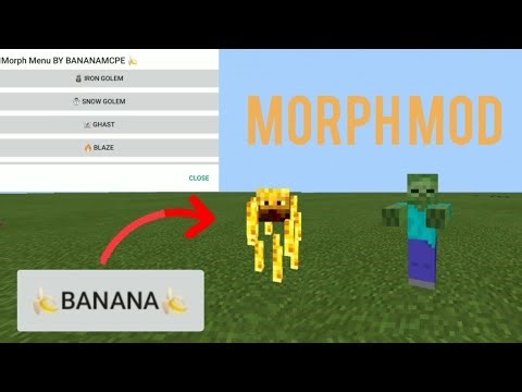 MORPH MOD FOR MCPE 0.15.10/0.14.3 TOOLBOX 🔥