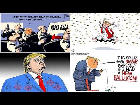 Explosive U.S. Political Cartoons | Trump Satire, News Reactions & Unfiltered Humor | Apr 27