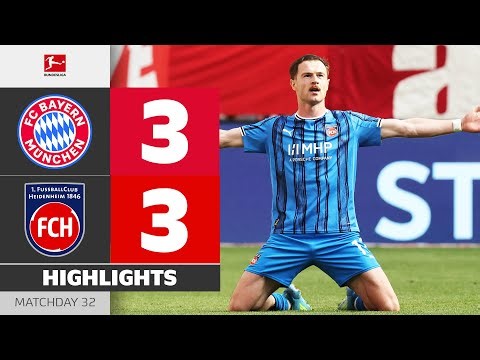 FC BAYERN - HEIDENHEIM | Highlights | Matchday 32 – Bundesliga 2025/26