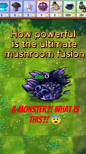 This Mushroom Fusion is UNSTOPPABLE! 🚫🧟 #pvzfusion #pvz #plantsvszombies #pvzgameplay #zombie