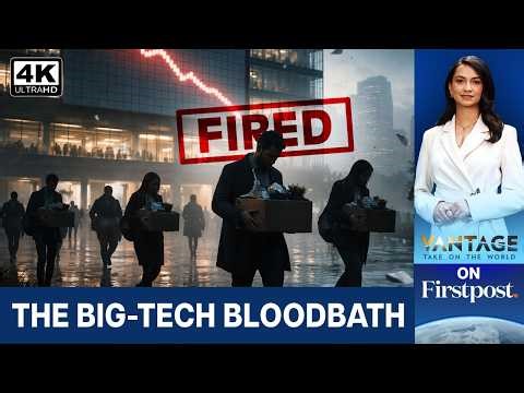 Meta Plans 'Biggest Layoffs in History' | Amazon, Snap Lead AI Job Cuts | Vantage on Firstpost | 4K