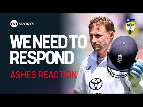 Joe Root reacts after his 41st TEST CENTURY and believes England shouldn't panic 🏏 #Ashes