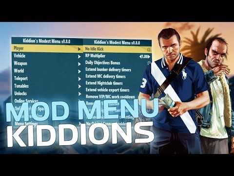 NEWEST GTA 5 Mod Menu PC [2026] | Free Kiddions Mod Menu Cheat GTA V | GTA Money Hack & Online Mods