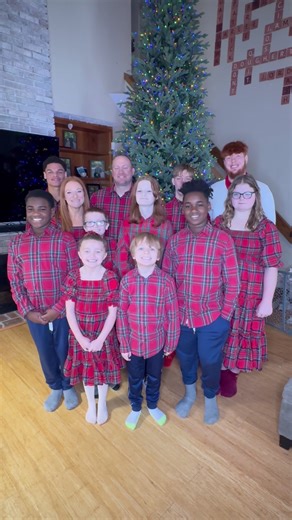 We went from zero to 11 kids in 11 years! 2011 we adopted Alex from Foster Care (he moved in 2010) 2012 we gave birth to Zoey 2013 we adopted James from Foster Care (not in this video-he was at college) 2014 we gave birth to Dash 2015 the twins moved in through Foster Care 2016 we gave birth to Bodhi 2018 we gave birth to Harlee 2019 we adopted Bree & Patrick from Residential 2022 Dayshawn moved in through Foster/Kinship Care (now permanent custody) WHEW! Our house is FULL. It’s loud and crazy, 