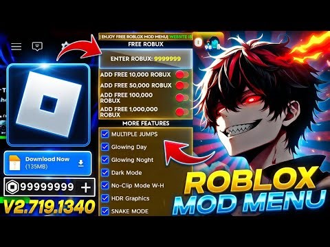 Roblox Mod Apk v2.719.1340 Unlimited Robux | Roblox Mod Menu Unlimited Robux | Roblox Mod Menu Apk