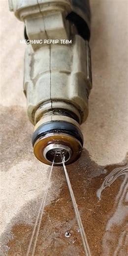 Clogged fuel injector clean(DIY) 😊 #shortvideo #shorts