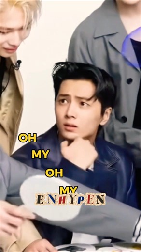 #jay 's EPIC reaction to #sunoo 's emoji for him!! 😂😂 #ni_ki #sunghoon #jake #jungwon #enhypen