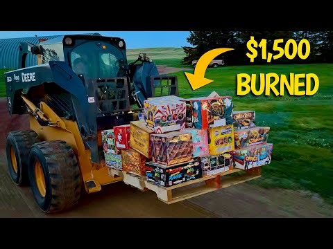 Firework Pallet Burn Sesh with The Boys!