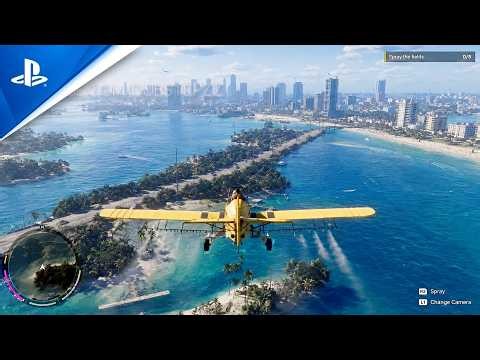 GTA 6 PS5 4K Gameplay – Ultra Realistic Open World Vice City Gameplay Concept Graphics