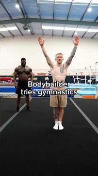 115kg bodybuilder tries gymnastics 🔥 #gymnastics