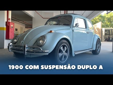 Fusca 1900 do Eugenio com suspensão Duplo A da Projekta!