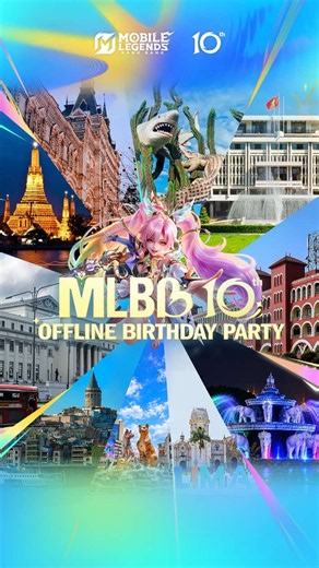 MLBB 10th Birthday: Players from 10 Countries Celebrate!