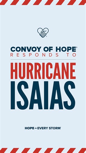 Hurricane Isaias Is Coming | Convoy of Hope Is Ready
