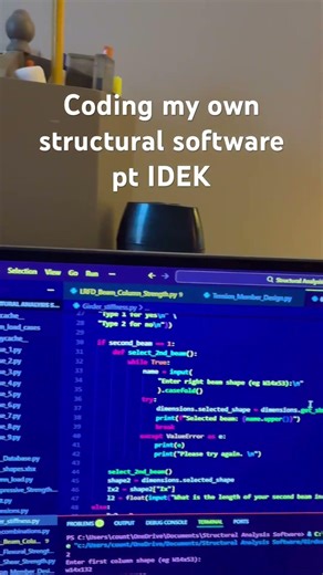 Girder stiffness? Let the code handle it #engineering #shorts