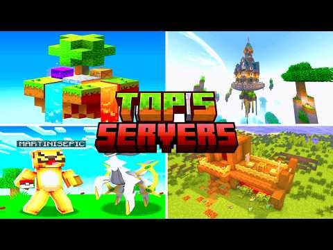 Top 5 *BEST* Minecraft Servers You NEED TO PLAY (2026)