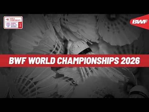 BWF World Championships 2026 | Day 1 | Court 4 | Round of 64