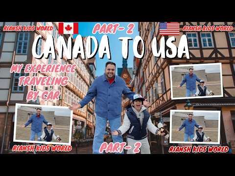 Riansh Reached New York Airbnb 🏡✨ | Canada to USA Tour Part 2 | Fun Travel Vlog 😍