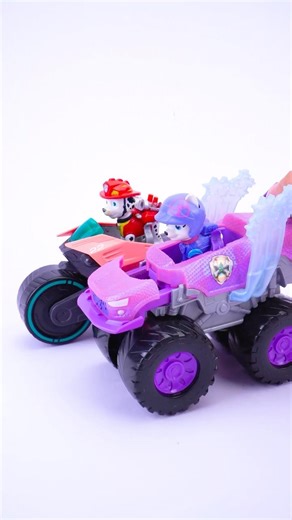 Paw Patrol Mighty Movie Liberty & Poms Vehicles Satisfying & Unboxing Review #usa #pawpatrol