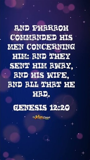 🕯️ Genesis 12:20 | And Pharaoh commanded his men concerning him — God's Truth ✝️ #god