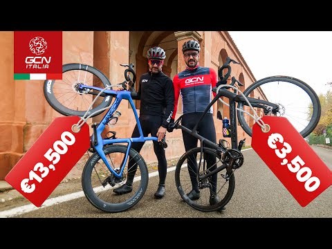 Testiamo in salita una bici di media gamma contro una di alta gamma.