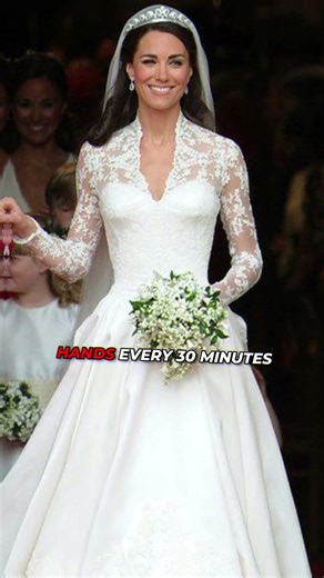 Needlework Worth £430,000 – Inside Kate's Iconic Wedding Gown #royal #katemiddleton #weddingdress