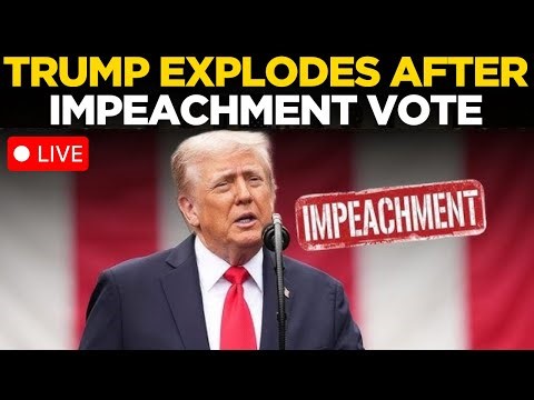 Trump Impeachment 2026 LIVE: Trump’s Impeachment Response Sends Shockwaves Across America | Trump