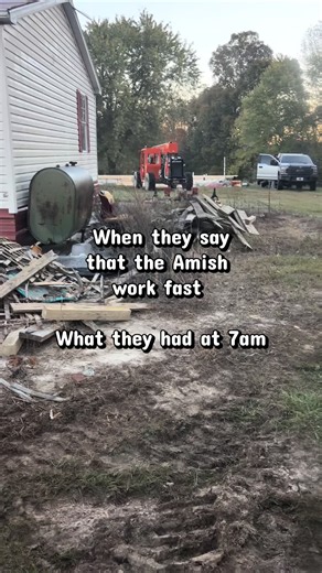 Amish Pole Barn Build: How Fast They Work (4-Day Time-Lapse)