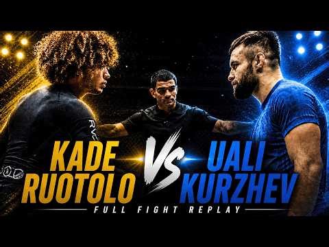 When BJJ Meets SAMBO 🤼‍♂️ Kade Ruotolo vs. Uali Kurzhev | Submission Grappling Full Fight