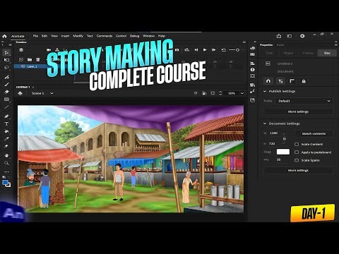 adobe animate cc tutorial for beginners in hindi | RacEducater | The Adobe Animate CC Crash Course