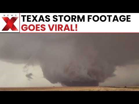 Texas Thunderstorm: Viral Footage Shows Rippling Storm Clouds Building Across North Texas