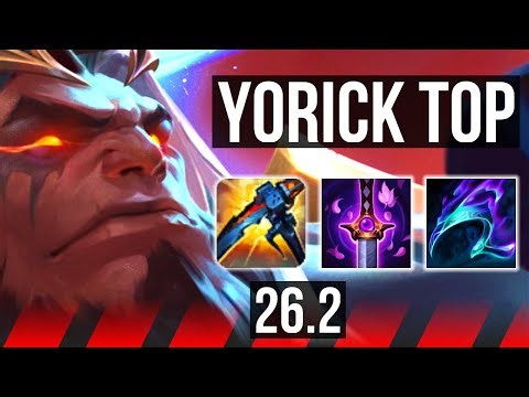 YORICK vs OLAF (TOP) | Phase Rush, Good KDA: 10/1/5 | KR Master | 26.2