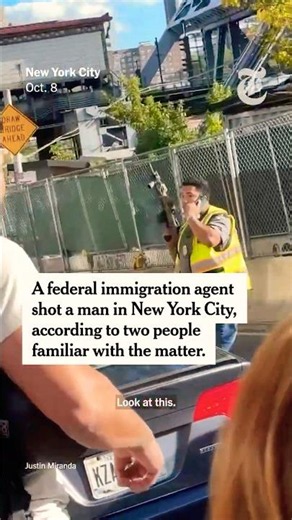 ICE Agent Shoots and Wounds Man in New York City