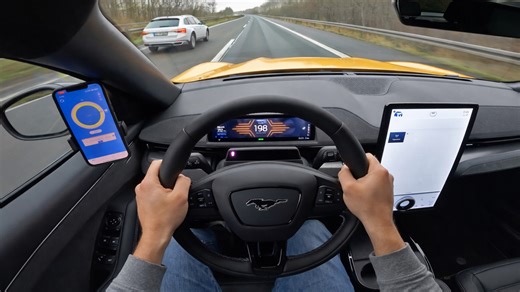 Ford Mustang Mach E GT 0-100 and top speed run