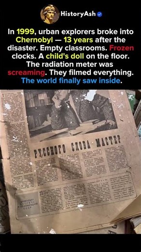 Inside Chernobyl 13 Years Later