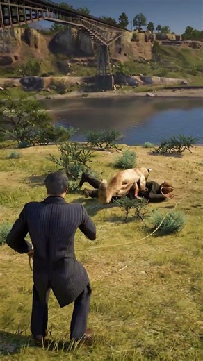 You Won’t Believe in Arthur’s Survival Skills in RDR2 P144 😳 #shorts #gaming