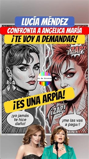 🚨¡ERES UNA ARPÍA! Lucía Méndez ENFUERECIDA CONTRA ANGÉLICA MARÍA 🤬
