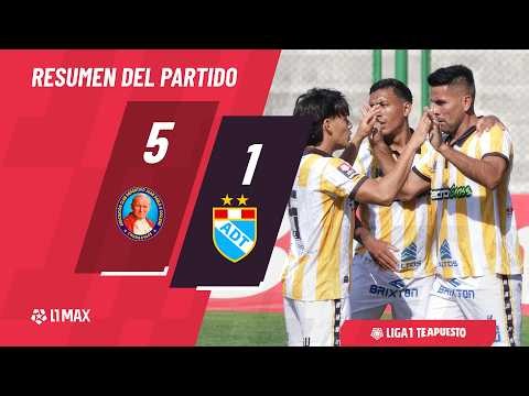 Juan Pablo II College 5-1 ADT: resumen EXTENDIDO del partido | #Liga1TeApuesto2026