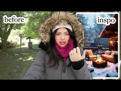 nordic-inspired backyard makeover to treat my seasonal depression