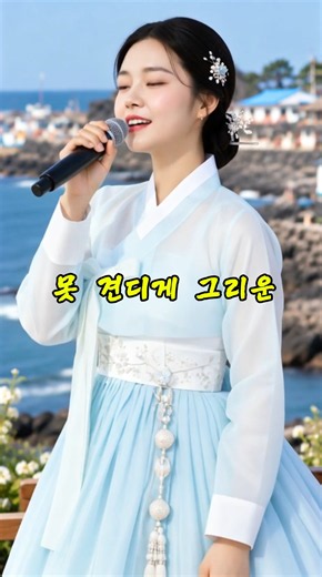 시골마을 바닷가에서 부른 꿀 보이스! 흑산도 아가씨 #트로트#현역가왕#미스트롯