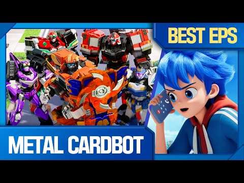 🔴 LIVE 🤖🦾 Metal Cardbot Best Episodes! 🔴 Non-Stop Kids TV