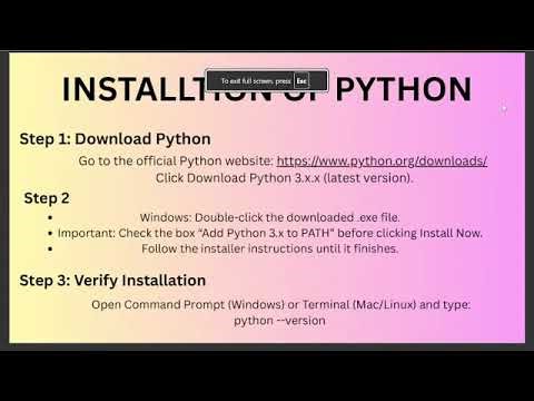 Python Tutorial for Beginners (Full Course) – Learn Python in 2026 By Pycoder's club